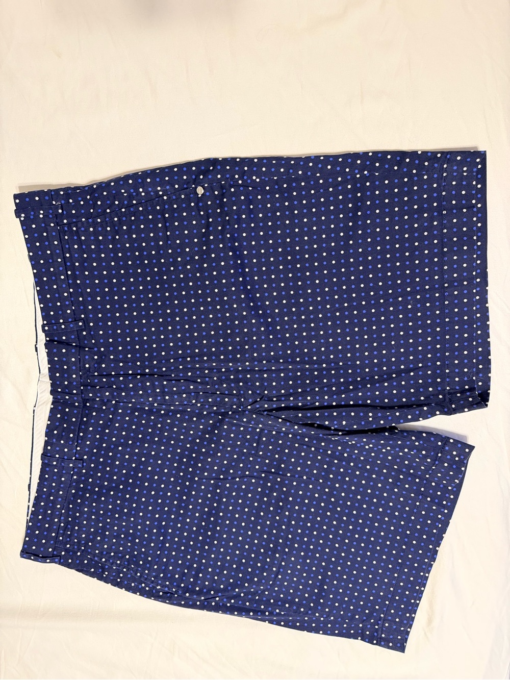 RLX Ralph Lauren Blue Polka Dot Hybrid Shorts